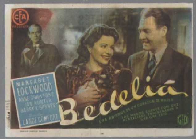 PROGRAMA DE CINE. BEDELIA