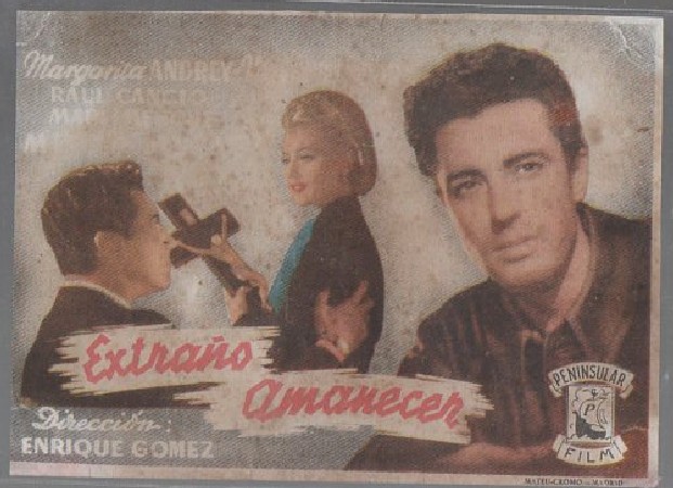 PROGRAMA DE CINE. EXTRAÑO AMANECER