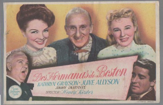 PROGRAMA DE CINE. DOS HERMANAS DE BOSTON