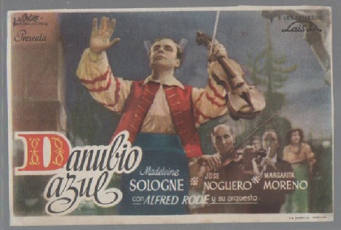 PROGRAMA DE CINE. DANUBIO AZUL