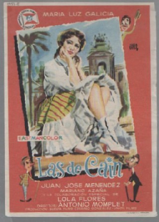 PROGRAMA DE CINE. LAS DE CAÍN