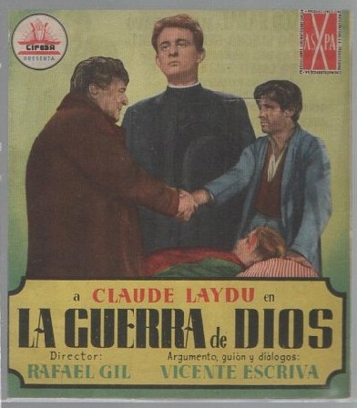 PROGRAMA DE CINE. LA GUERRA DE DIOS