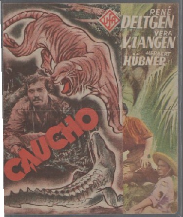 PROGRAMA DE CINE. CAUCHO