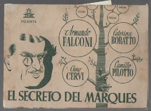 PROGRAMA DE CINE. EL SECRETO DEL MARQUES