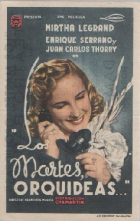 PROGRAMA DE CINE: LOS MARTES ORQUIDEAS