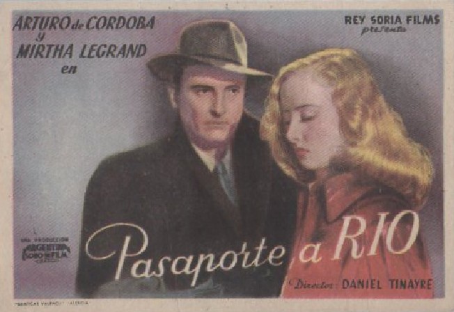 PROGRAMA DE CINE: PASAPORTE A RIO.
