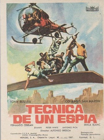 PROGRAMA DE CINE: TÉCNICA DE UN ESPÍA