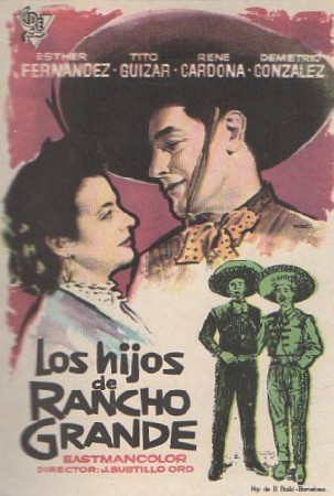 PROGRAMA DE CINE: LOS HIJOS DE RANCHO GRANDE