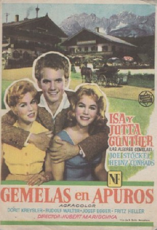 PROGRAMA DE CINE: GEMELAS EN APUROS