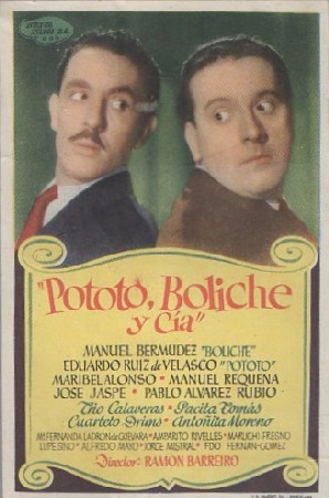PROGRAMA DE CINE: POTOTO, BOLICHE Y CÍA