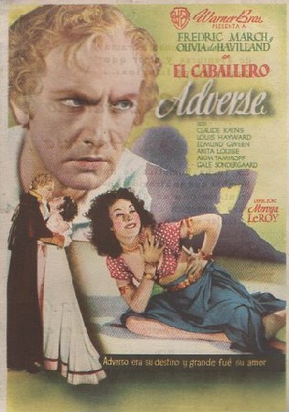PROGRAMA DE CINE: EL CABALLERO ADVERSE