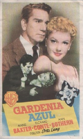 PROGRAMA DE CINE: GARDENIA AZUL