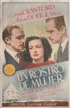 PROGRAMA DOBLE DE CINE: EL ROSTRO DE MUJER