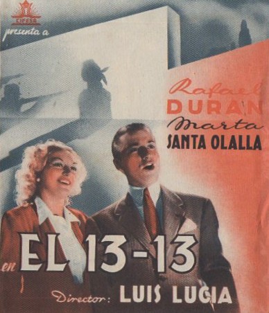 PROGRAMA DOBLE DE CINE: EL 13 - 13