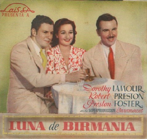 PROGRAMA DOBLE DE CINE: LUNA DE BIRMANIA