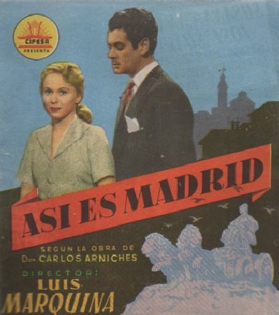 PROGRAMA DOBLE DE CINE: ASÍ ES MADRID