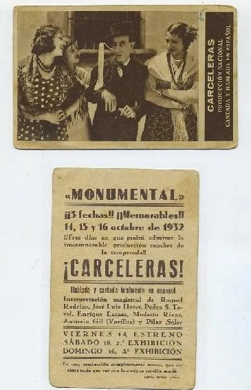 PROGRAMA DOBLE DE CINE: CARCELERAS