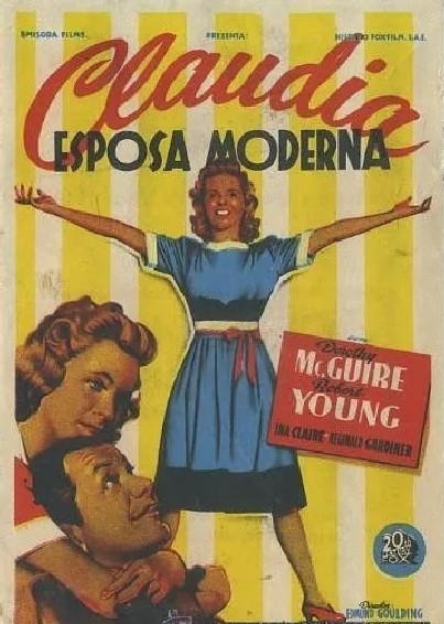 PROGRAMA DE CINE: CLAUDIA ESPOSA MODERNA