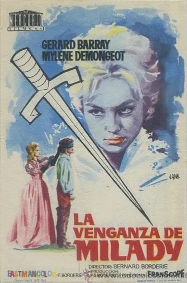 PROGRAMA DE CINE: LA VENGANZA DE MILADY