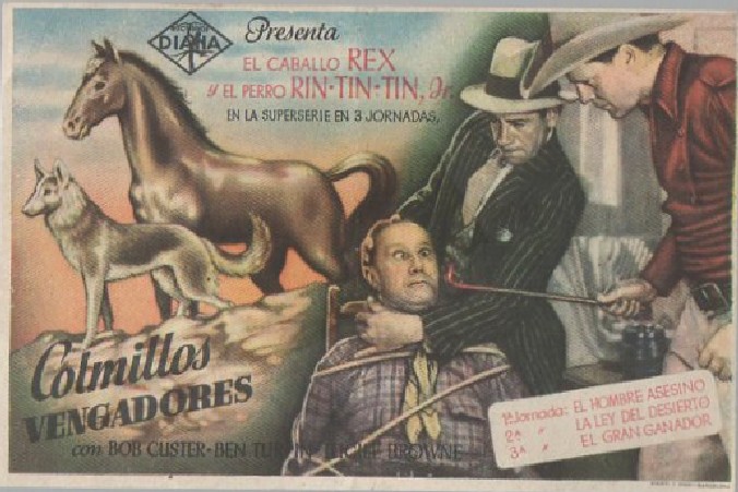 PROGRAMA DE CINE: COLMILLOS VENGADORES