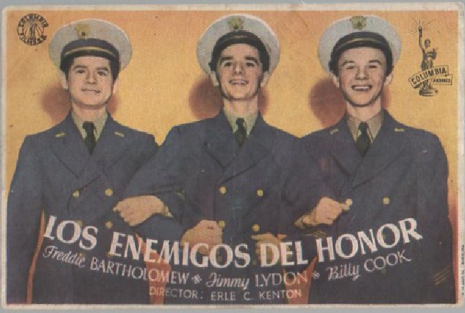 PROGRAMA DE CINE: LOS ENEMIGOS DEL HONOR