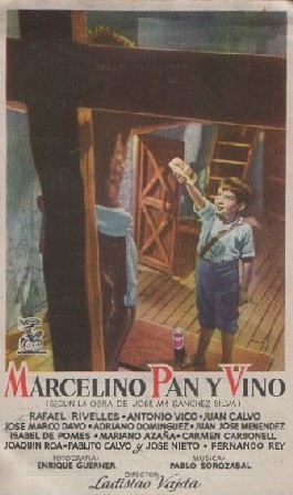 PROGRAMA DE CINE: MARCELINO PAN Y VINO