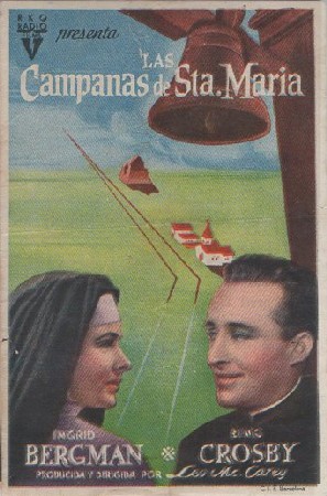 PROGRAMA DE CINE: LAS CAMPANAS DE SANTA MARÍA
