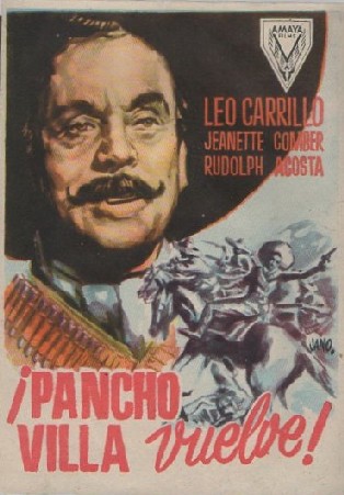 PROGRAMA DE CINE: ¡PANCHO VILLA VUELVE!