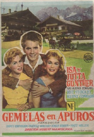 PROGRAMA DE CINE: GEMELAS EN APUROS