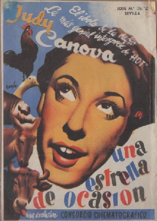 PROGRAMA DE CINE: UNA ESTRELLA DE OCASIÓN