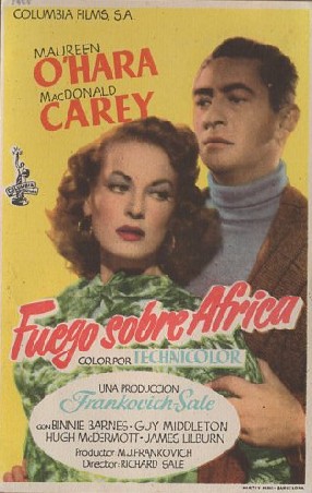 PROGRAMA DE CINE: FUEGO SOBRE ÁFRICA