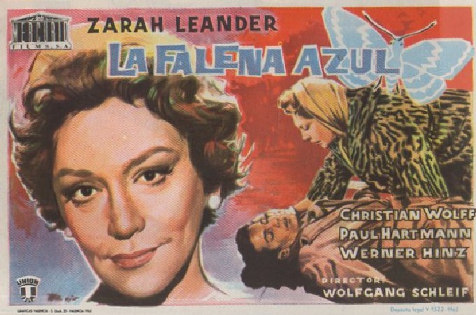 PROGRAMA DE CINE: LA FALENA AZUL