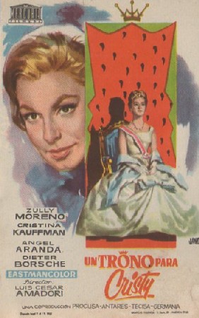 PROGRAMA DE CINE: UN TRONO PARA CRISTY