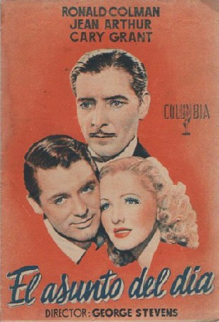 PROGRAMA DOBLE DE CINE: EL ASUNTO DEL DÍA
