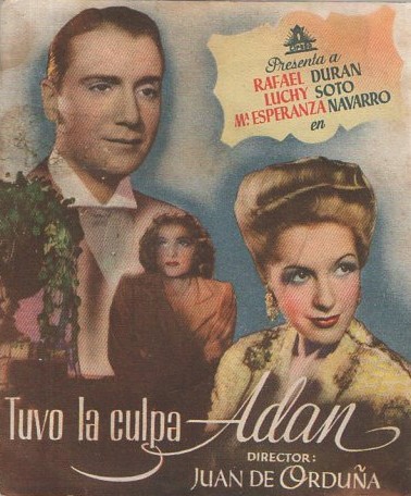 PROGRAMA DOBLE DE CINE: TUVO LA CULPA ADAN