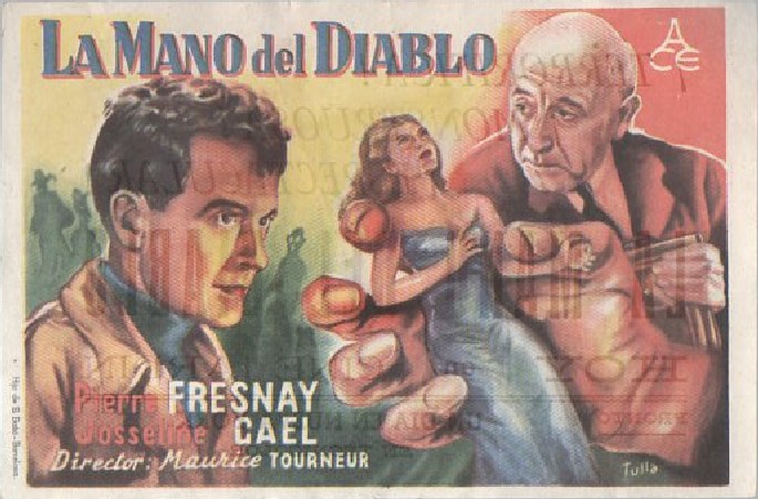 PROGRAMA DE CINE: LA MANO DEL DIABLO
