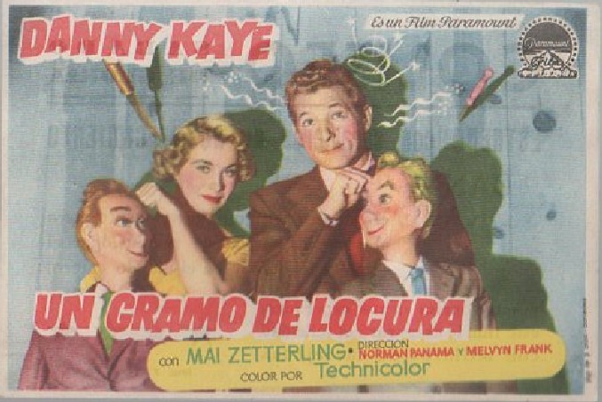 PROGRAMA DE CINE: UN GRAMO DE LOCURA