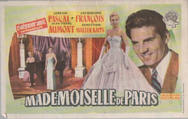 PROGRAMA DE CINE: MADEMOUSELLE DE PARÍS