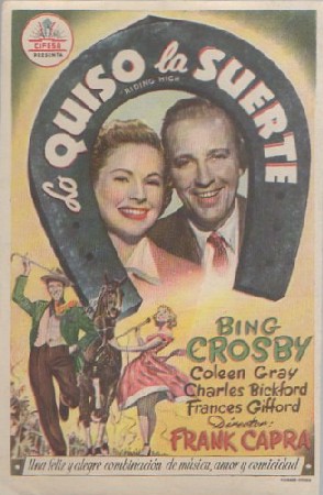 PROGRAMA DE CINE: LO QUISO LA SUERTE