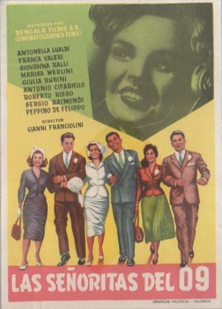 PROGRAMA DE CINE: LAS SEÑORITAS DEL 09