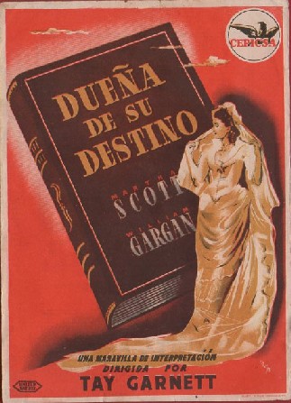 PROGRAMA DE CINE: DUEÑA DE SU DESTINO