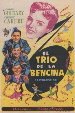 PROGRAMA DE CINE: EL TRIO DE LA BENCINA