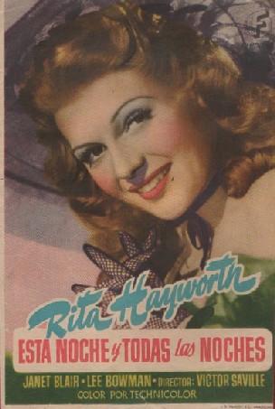 PROGRAMA DE CINE: ESTA NOCHE Y TODAS LAS NOCHES