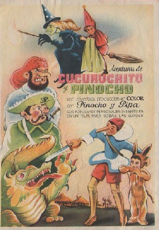 PROGRAMA DE CINE: AVENTURAS DE CUCURUCHITO Y PINOCHO