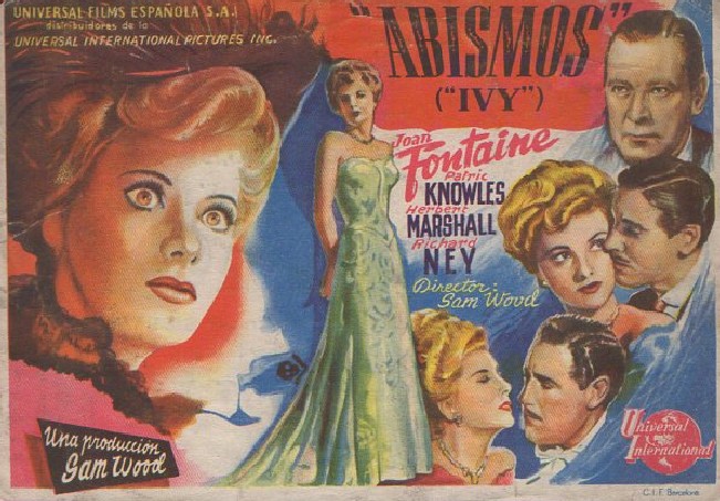 PROGRAMA DE CINE: ABISMOS