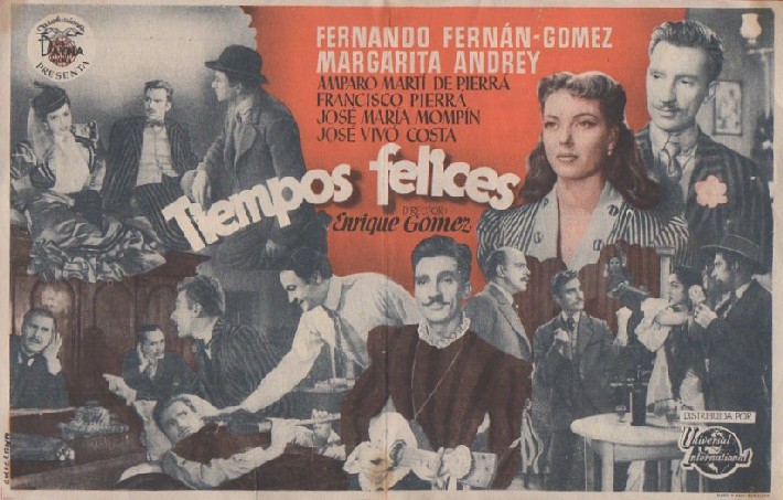 PROGRAMA DE CINE: TIEMPOS FELICES