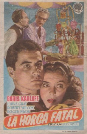 PROGRAMA DE CINE: LA HORCA FATAL