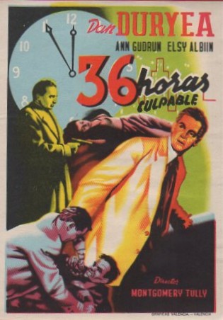 PROGRAMA DE CINE: 36 HORAS CULPABLE