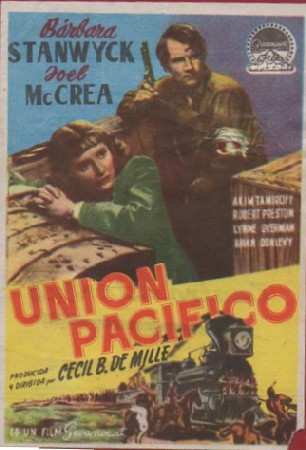 PROGRAMA DE CINE: UNION PACIFICO