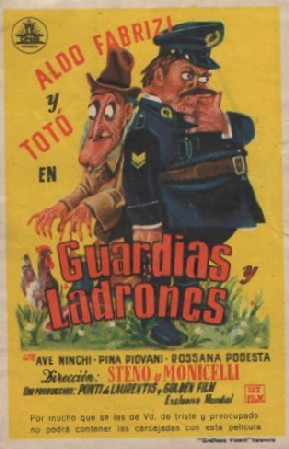 PROGRAMA DE CINE: GUARDIAS Y LADRONES